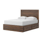 Breckori Queen Panel Bed with 2 Sided Storage