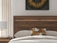 Breckori Queen Panel Bed with 2 Sided Storage