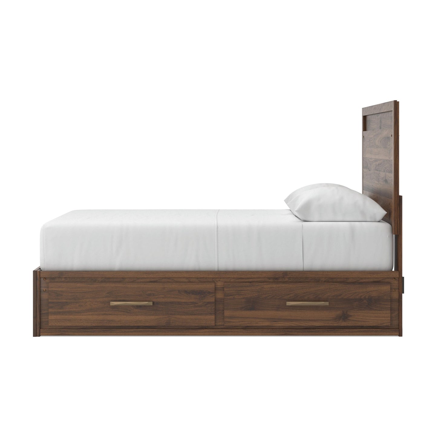 Breckori Queen Panel Bed with 2 Sided Storage