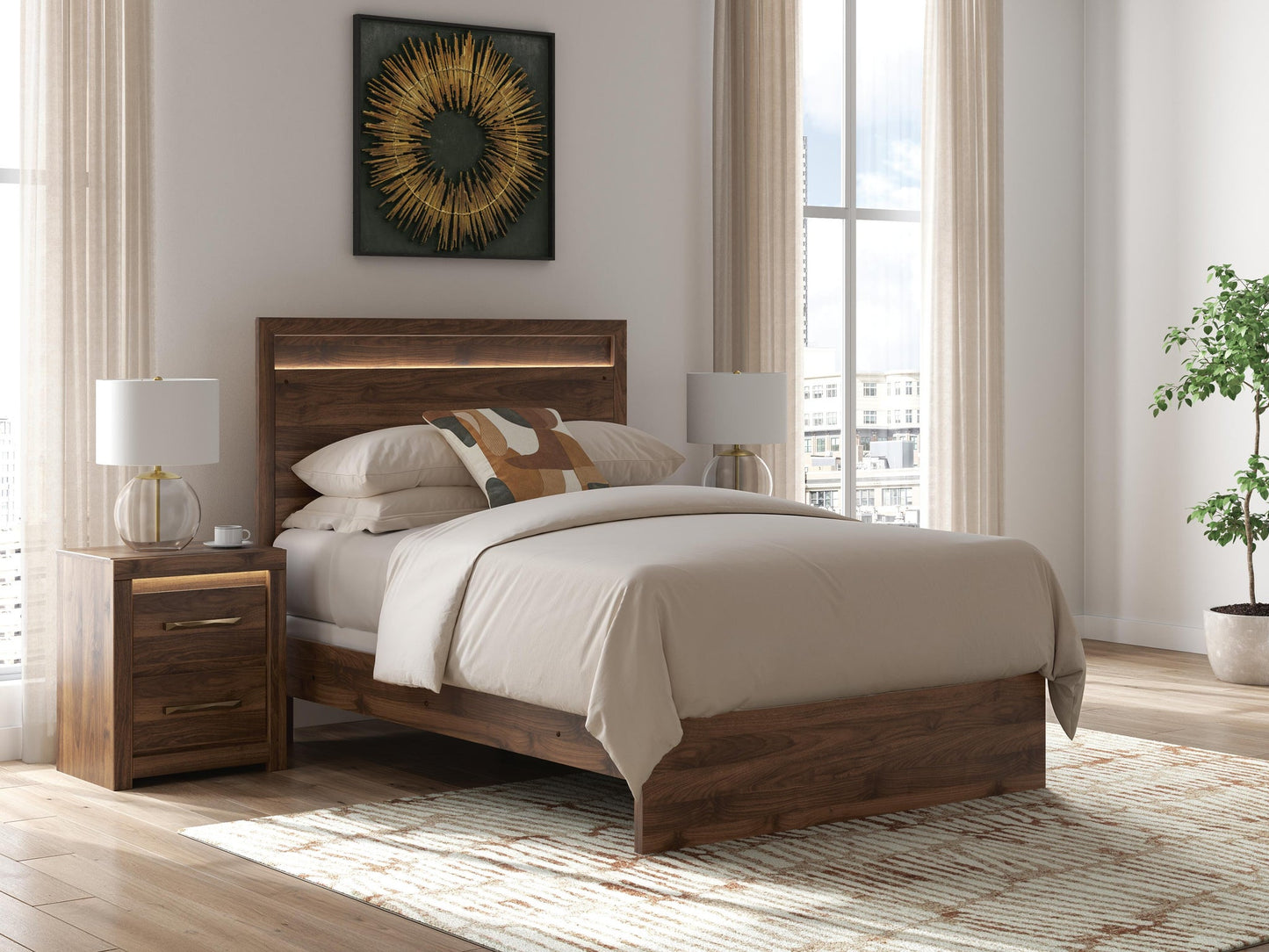 Breckori Full Panel  Bed