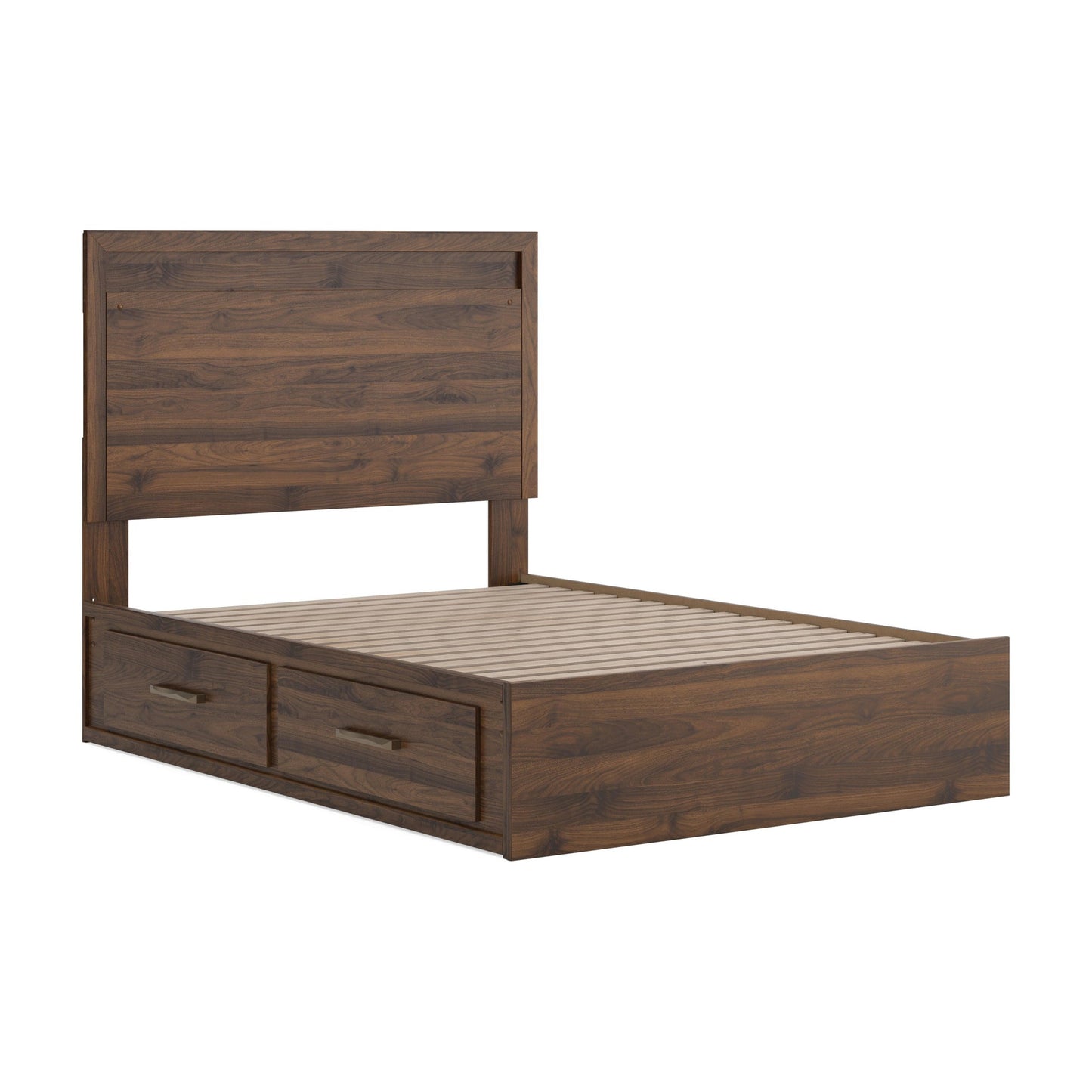 Breckori Full Panel  Bed with 2 Sided Storage