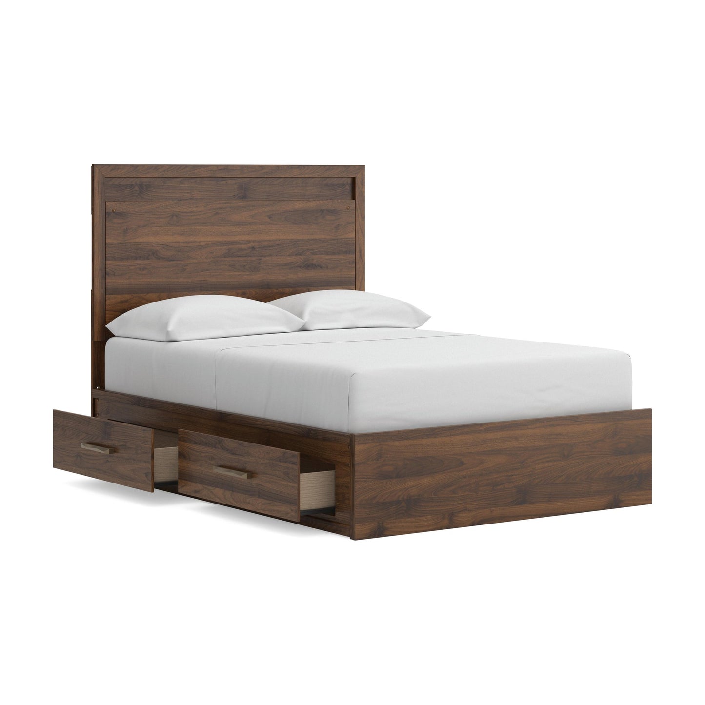Breckori Full Panel  Bed with 2 Sided Storage