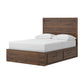 Breckori Full Panel  Bed with 2 Sided Storage