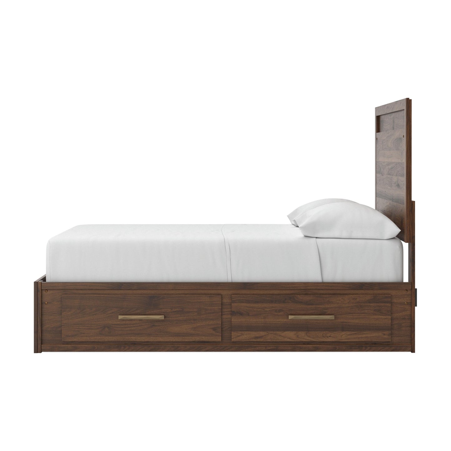 Breckori Full Panel  Bed with 2 Sided Storage