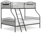 Hilletran Twin/Full Bunk Bed w/Ladder
