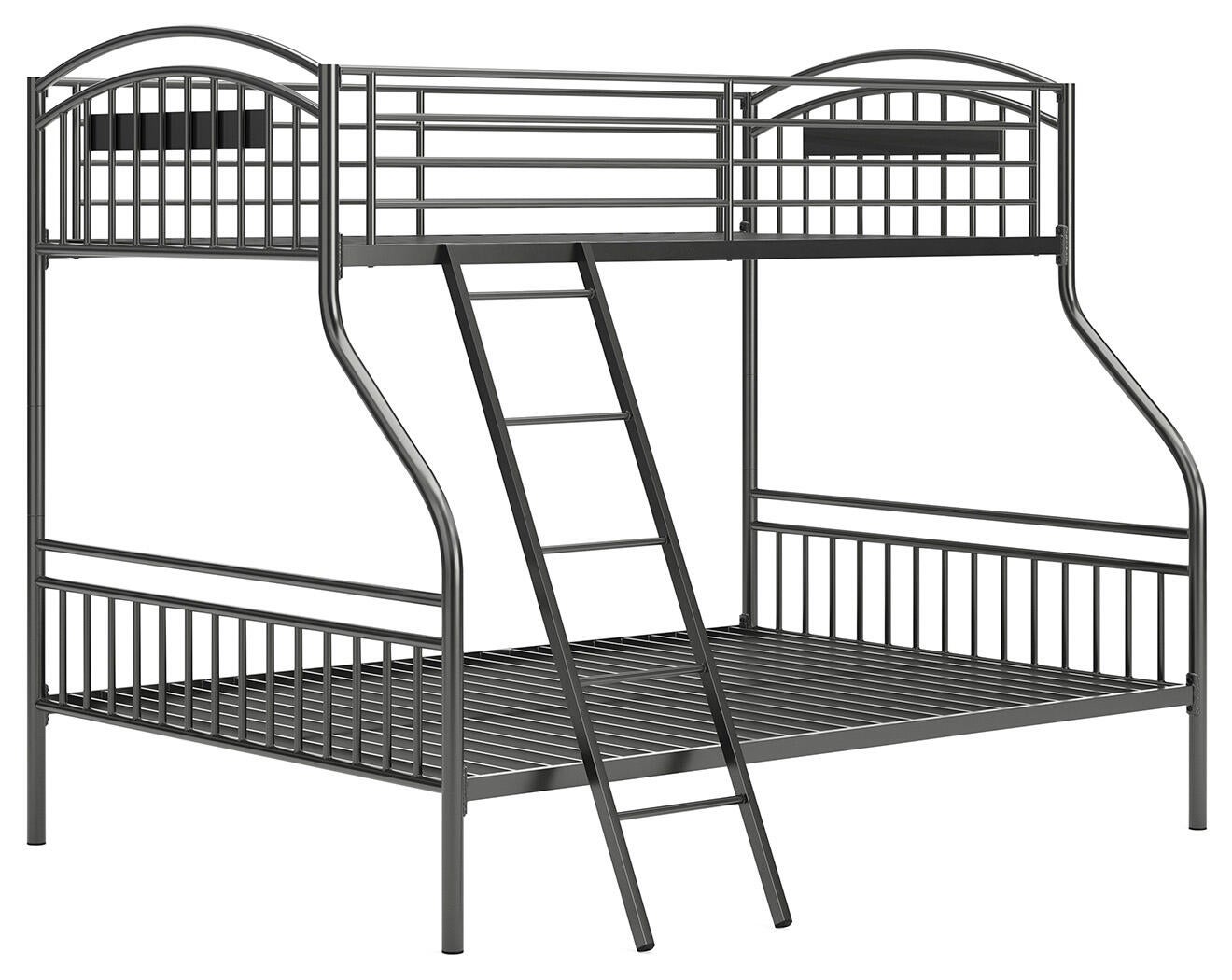 Hilletran Twin/Full Bunk Bed w/Ladder