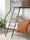 Hilletran Twin/Full Bunk Bed w/Ladder