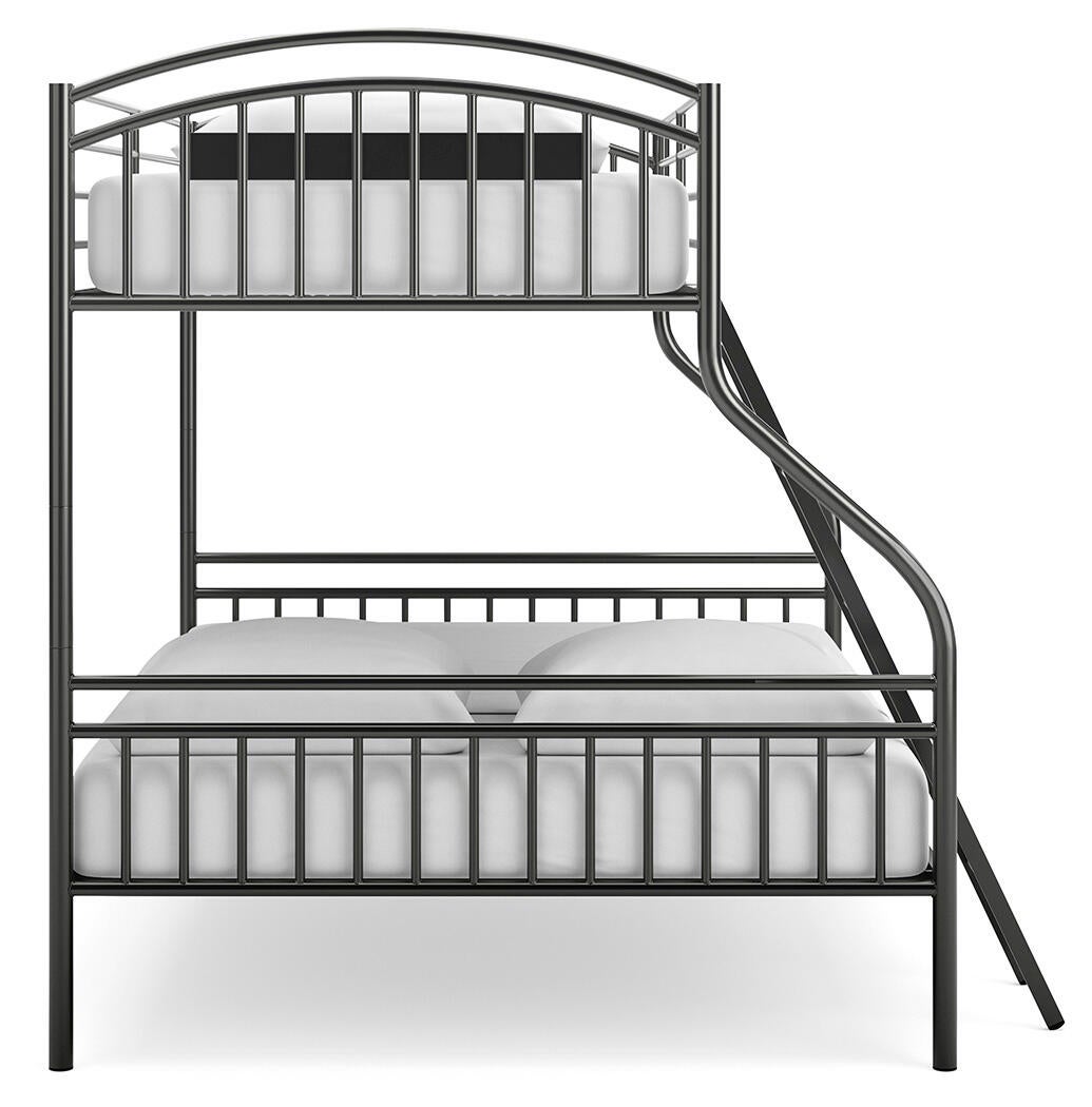 Hilletran Twin/Full Bunk Bed w/Ladder