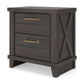 Ashley Express - Brazen Valley Two Drawer Night Stand