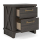Ashley Express - Brazen Valley Two Drawer Night Stand