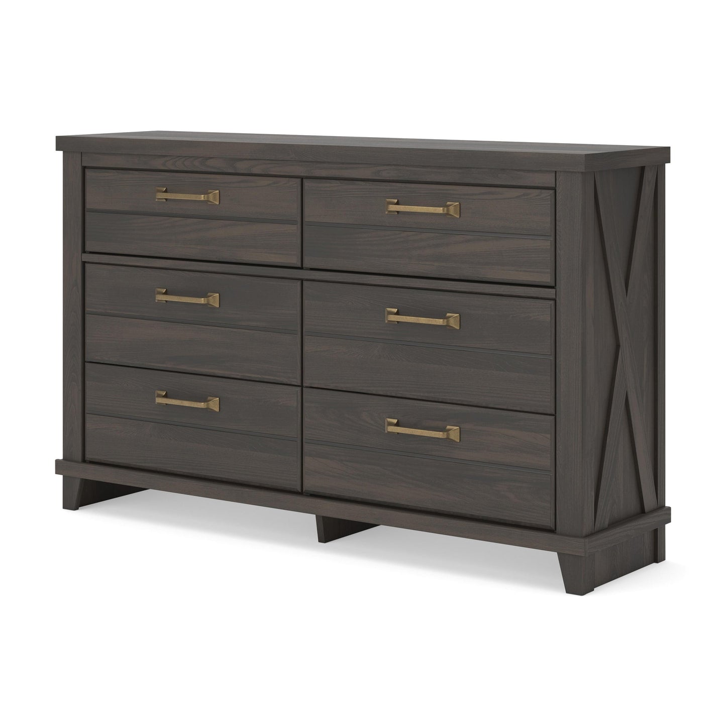 Brazen Valley Six Drawer Dresser