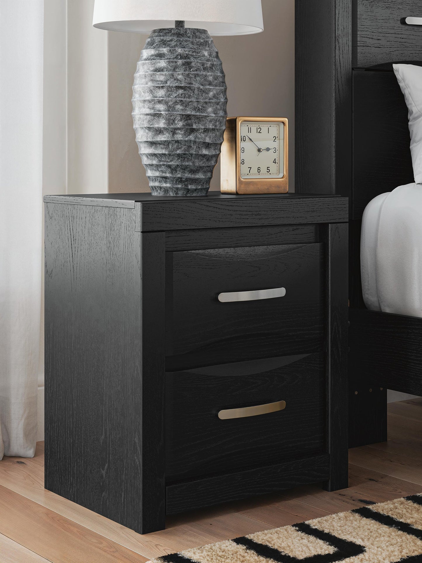 Jeffon Two Drawer Night Stand