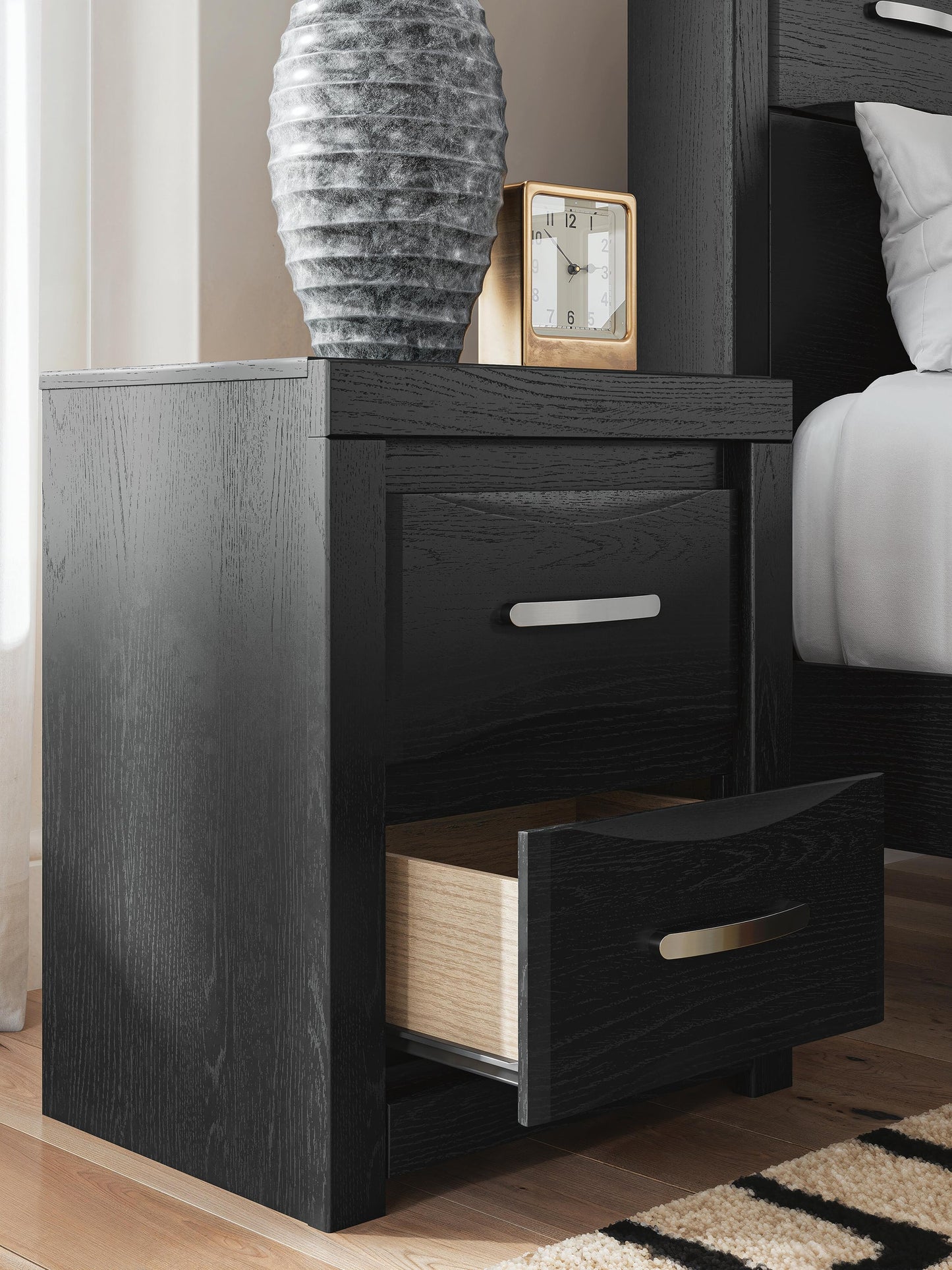 Jeffon Two Drawer Night Stand