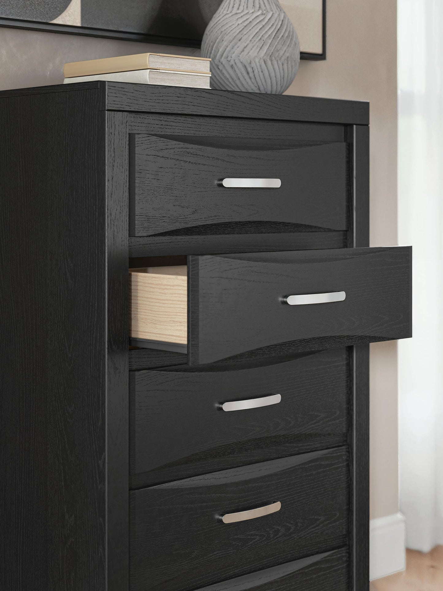 Jeffon Five Drawer Chest