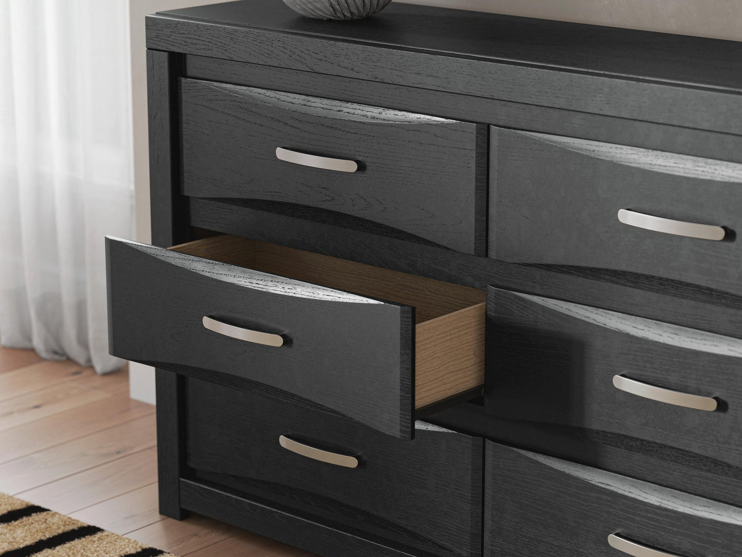 Jeffon Six Drawer Dresser