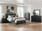 Jeffon Queen Bookcase Bed with Storage