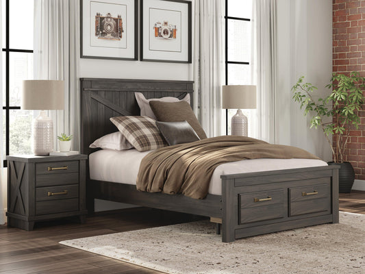 Ashley Express - Brazen Valley Full Panel Platform Storage Bed