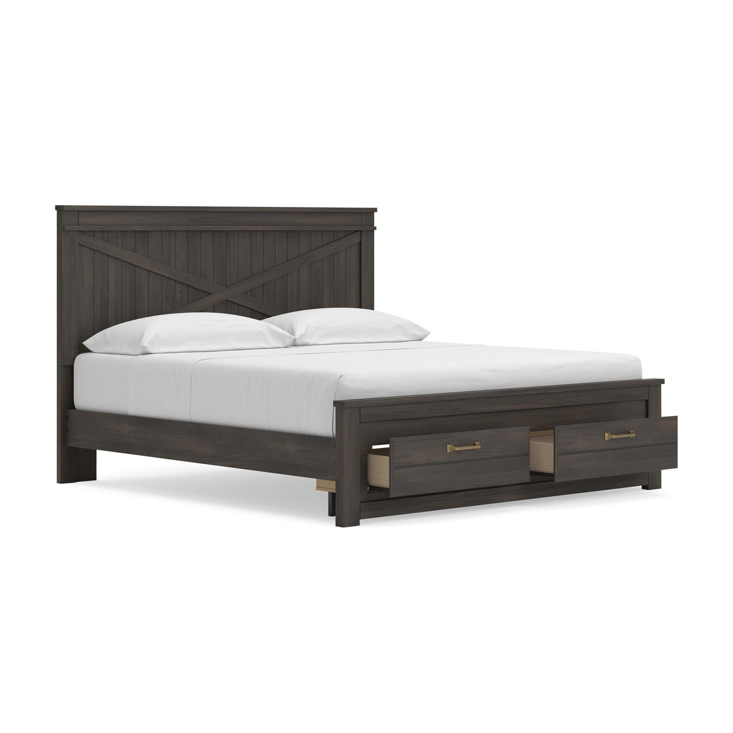 Brazen Valley King Panel Storage Bed
