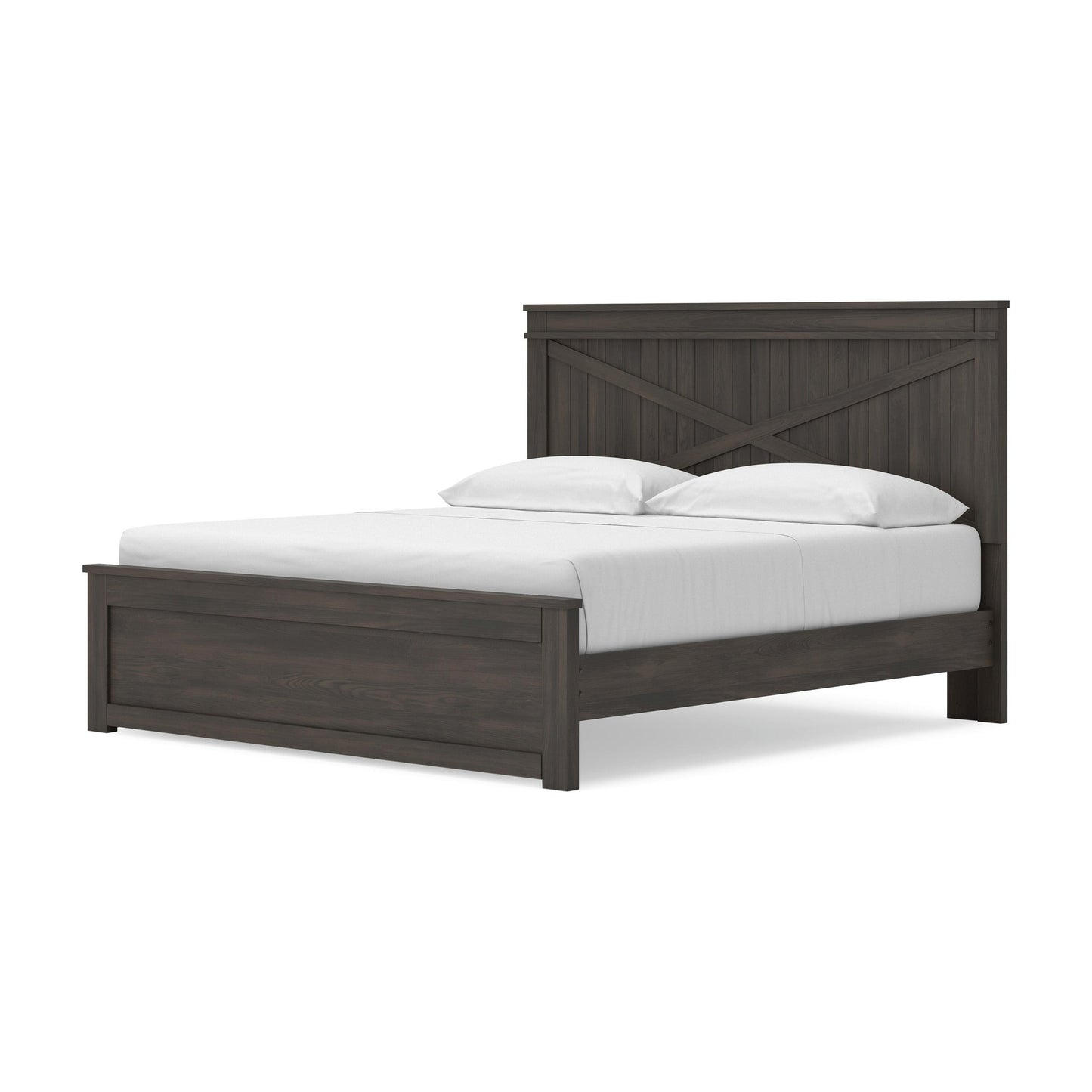 Brazen Valley King Panel Platform Bed with Storage