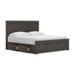 Brazen Valley King Panel Platform Bed with Storage