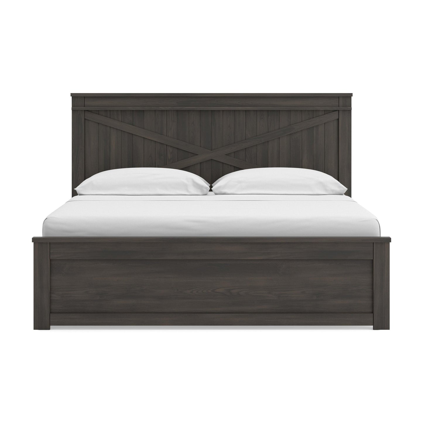 Brazen Valley King Panel Platform Bed with Storage