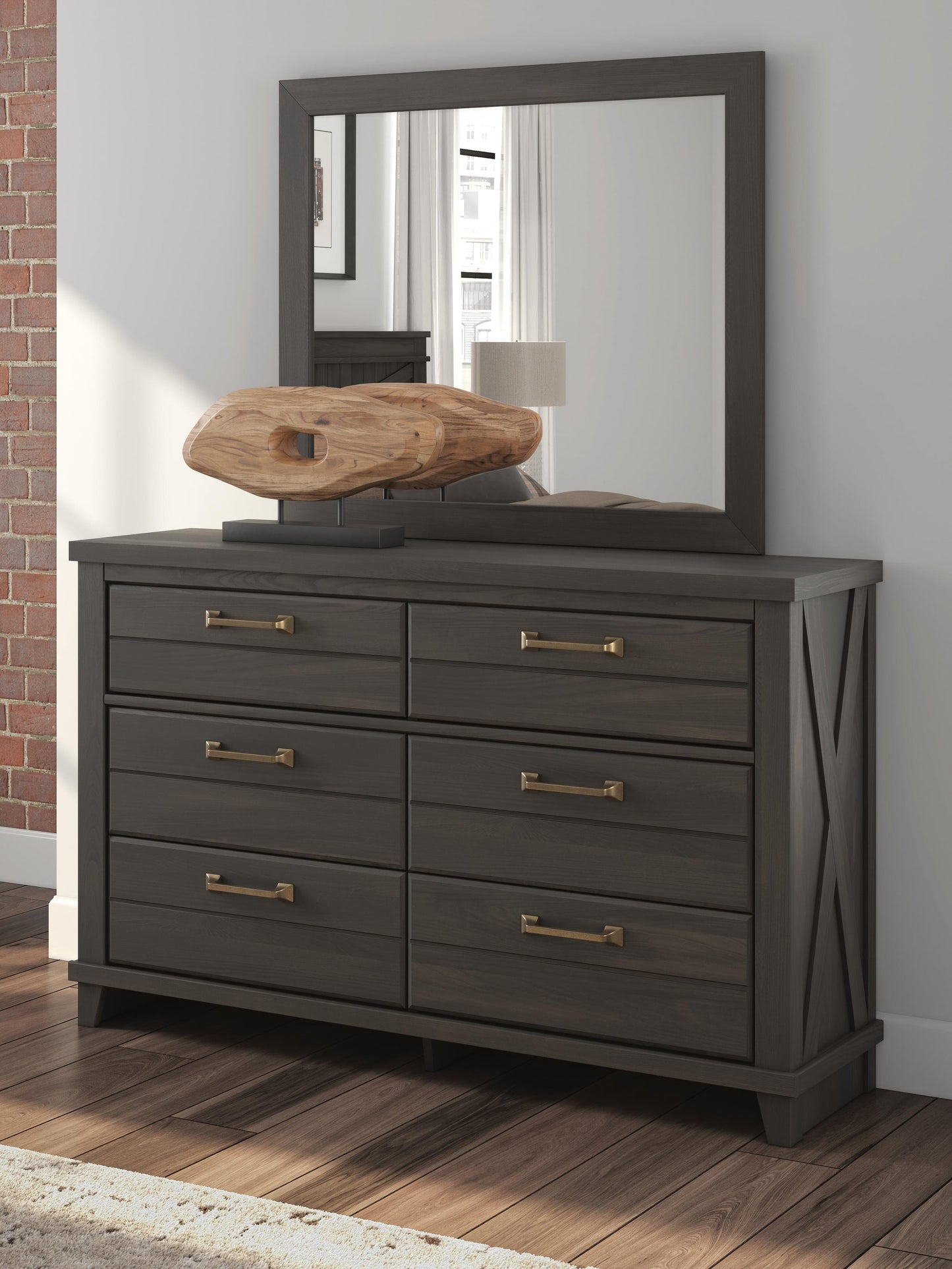 Brazen Valley Dresser and Mirror