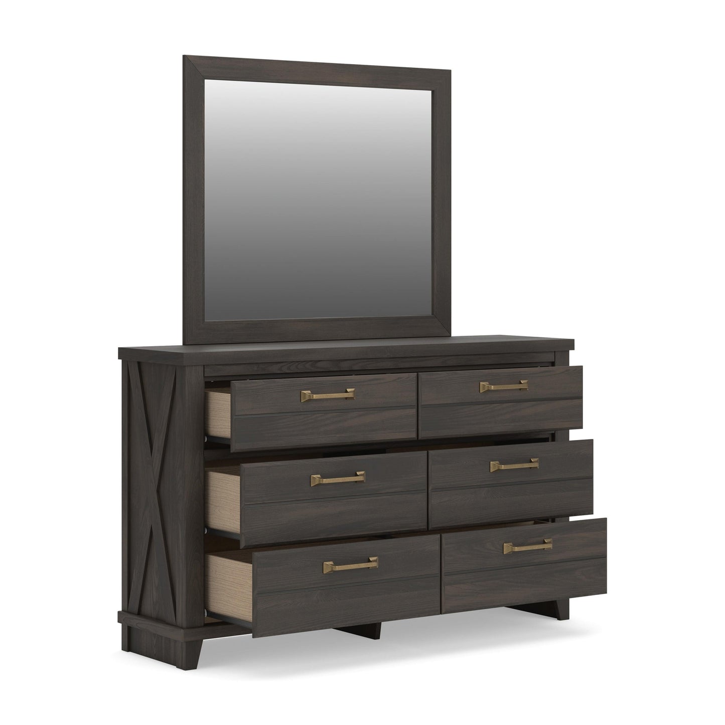 Brazen Valley Dresser and Mirror