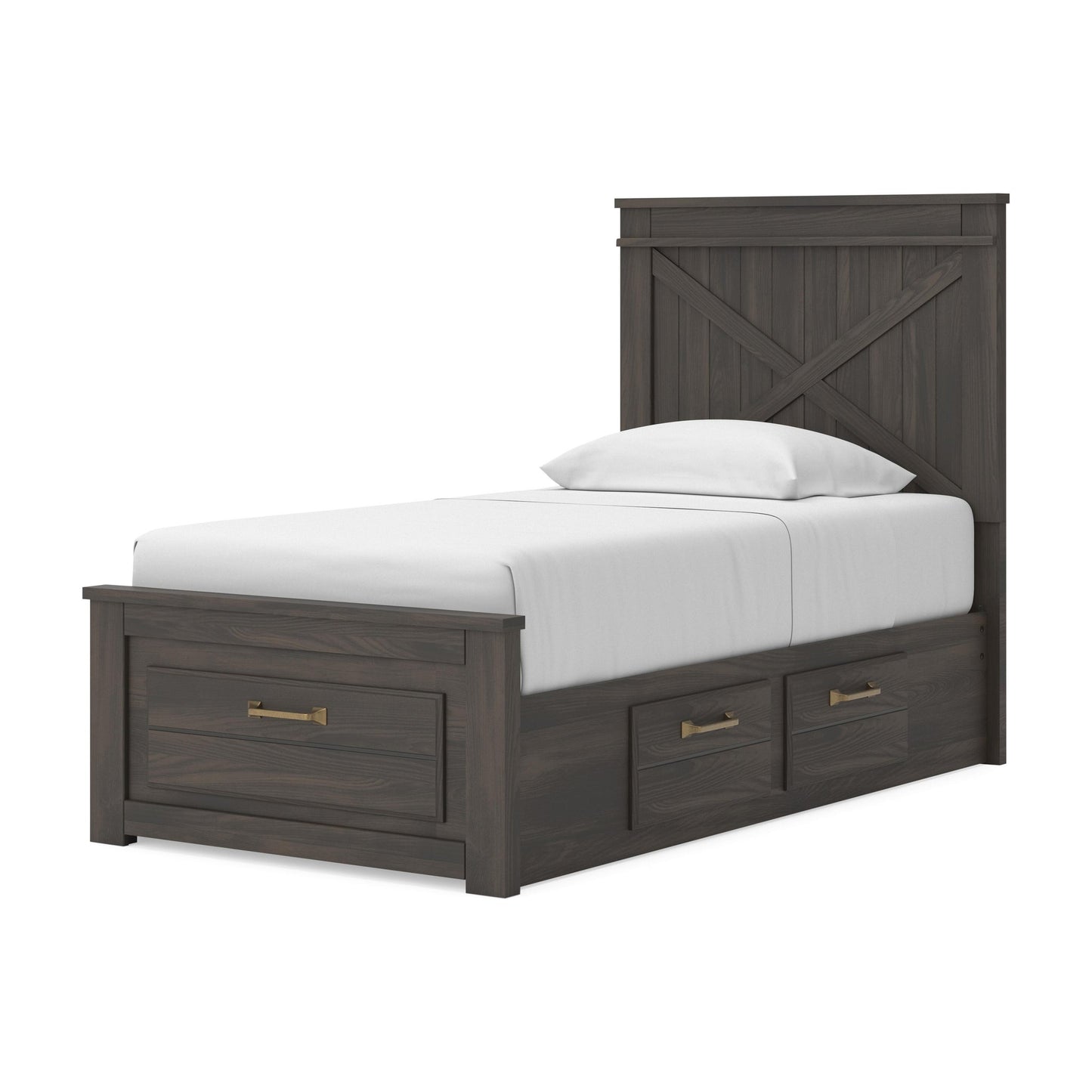Ashley Express - Brazen Valley Twin Panel Storage Bed