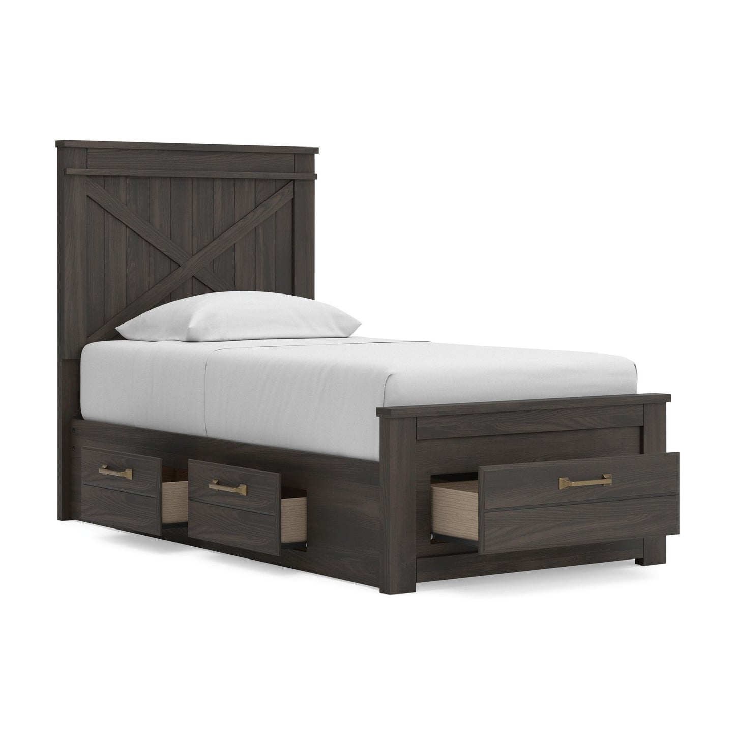 Ashley Express - Brazen Valley Twin Panel Storage Bed