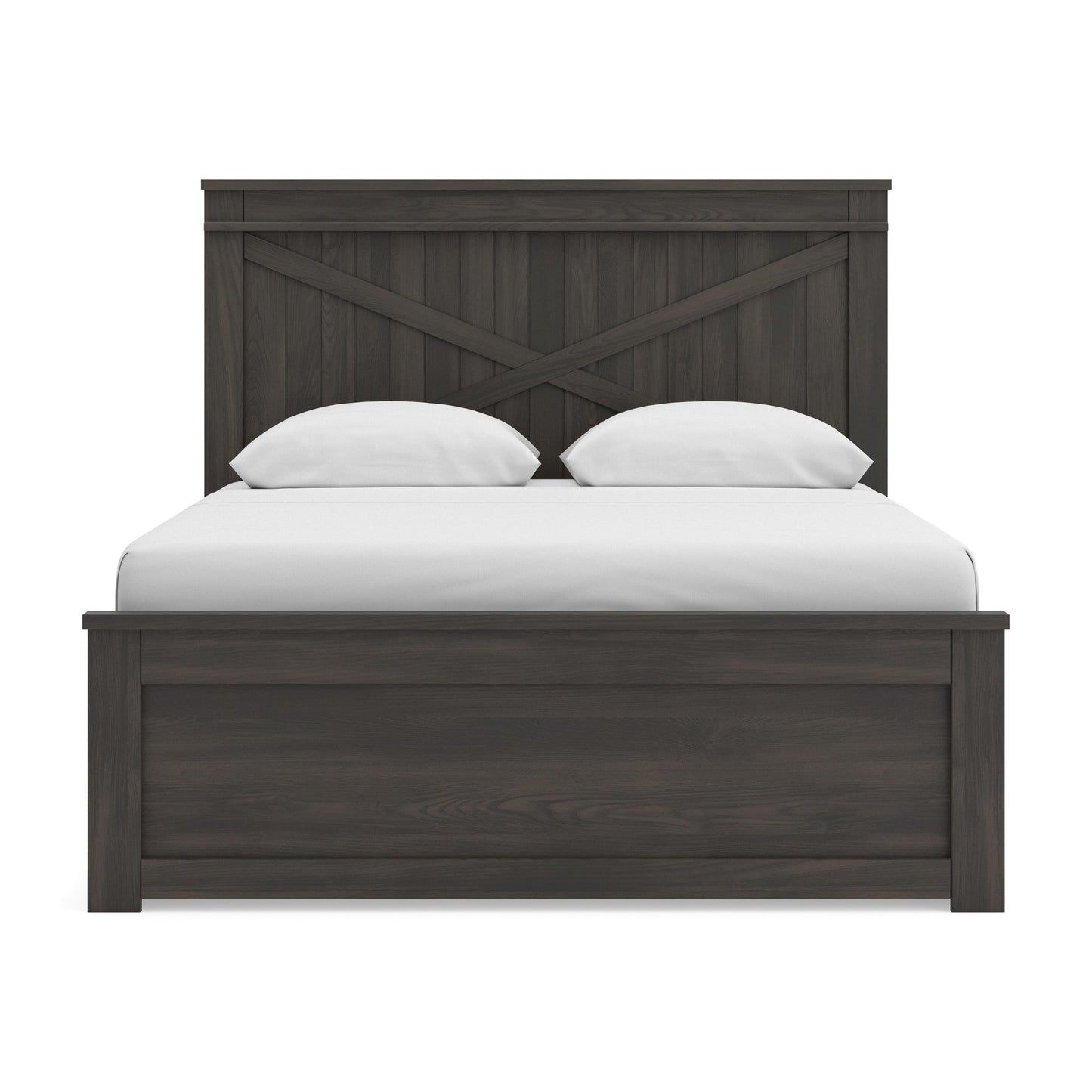 Ashley Express - Brazen Valley Queen Panel Bed with 2 Sided Storage