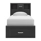 Jeffon Twin Bookcase Storage Bed