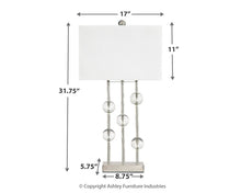 Load image into Gallery viewer, Ashley Express - Jaala Metal Table Lamp (1/CN)
