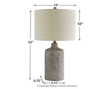 Load image into Gallery viewer, Ashley Express - Linus Ceramic Table Lamp (1/CN)
