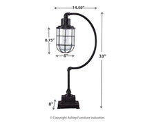 Load image into Gallery viewer, Ashley Express - Jae Metal Desk Lamp (1/CN)
