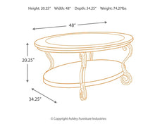 Load image into Gallery viewer, Ashley Express - Nestor Oval Cocktail Table
