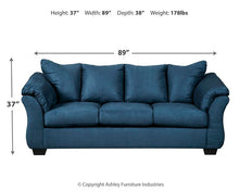 Load image into Gallery viewer, Darcy Full Sofa Sleeper
