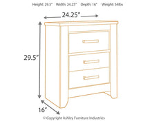 Load image into Gallery viewer, Ashley Express - Zelen Two Drawer Night Stand
