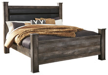 Load image into Gallery viewer, Wynnlow Queen Upholstered Poster Bed

