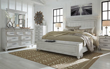 Load image into Gallery viewer, Kanwyn  Panel Bed With Storage Bench
