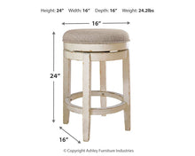 Load image into Gallery viewer, Ashley Express - Realyn UPH Swivel Stool (1/CN)

