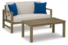 Load image into Gallery viewer, Ashley Express - Fynnegan Loveseat w/Table (2/CN)
