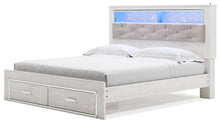 Load image into Gallery viewer, Altyra Queen Upholstered Bookcase Bed with Storage
