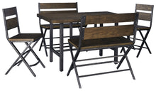 Load image into Gallery viewer, Ashley Express - Kavara Counter Height Dining Table and 2 Barstools and 2 Benches
