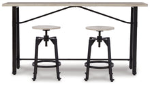 Load image into Gallery viewer, Ashley Express - Karisslyn Counter Height Dining Table and 2 Barstools
