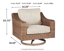 Load image into Gallery viewer, Beachcroft Outdoor Sofa with 2 Lounge Chairs
