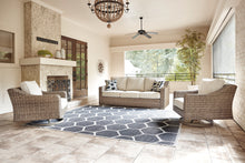 Load image into Gallery viewer, Beachcroft Outdoor Sofa with 2 Lounge Chairs
