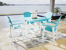 Load image into Gallery viewer, Ashley Express - Eisely Outdoor Counter Height Dining Table and 4 Barstools
