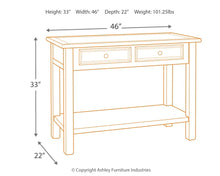 Load image into Gallery viewer, Ashley Express - Bolanburg Sofa Table
