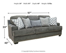 Load image into Gallery viewer, Locklin Sofa, Loveseat, Chair and Ottoman
