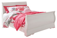 Load image into Gallery viewer, Anarasia Full Sleigh Bed with Mirrored Dresser, Chest and 2 Nightstands
